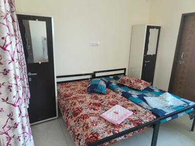 Bedroom Image of 250 Sq.ft 1 RK Builder Floor for rent in Rau Indore for Rs. 7000