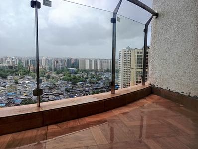 Balcony Image of 1050 Sq.ft 2 BHK Apartment / Flat for rent in Tridhaatu Aum, Chembur Mumbai for Rs. 80000