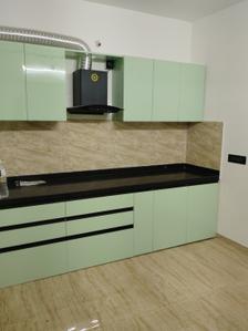 Kitchen Image of 900 Sq.ft 2 BHK Apartment / Flat for rent in KUL VTP Beaumonde Nation R2 Tower6, Manjari Khurd Pune for Rs. 26000