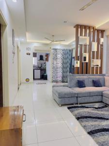 Hall Image of 1272 Sq.ft 3 BHK Apartment / Flat for rent in AB Prime Height, Karolan Ka Barh Jaipur for Rs. 35000