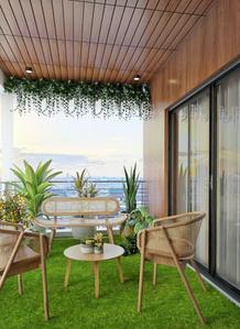 Balcony Image of 2100 Sq.ft 3 BHK Apartment / Flat for sale in Banaswadi Bengaluru for Rs. 29900000