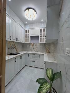 Kitchen Image of 770 Sq.ft 3 BHK Builder Floor for sale in Aakriti Infra Luxury Apartment, Deenpur New Delhi for Rs. 5200000