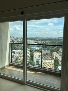 Balcony Image of 1161 Sq.ft 2 BHK Apartment / Flat for rent in Vario Homes, Hebbal Bengaluru for Rs. 60000