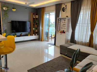 Living Room Image of 994 Sq.ft 2 BHK Apartment / Flat for rent in Pharande Puneville Phase II Cluster A, Punawale Pune for Rs. 38000