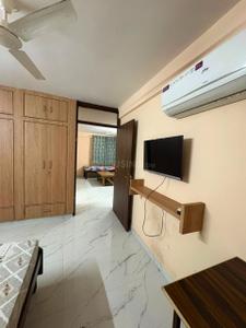 Bedroom Image of 550 Sq.ft 1 BHK Apartment / Flat for rent in Malviya Nagar Jaipur for Rs. 21500