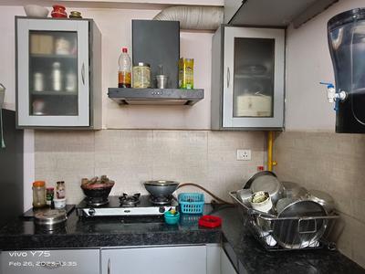 Kitchen Image of 500 Sq.ft 1 BHK Apartment / Flat for sale in Savvy Strata, Sarkhej Ahmedabad for Rs. 3200000
