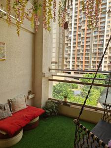 Balcony Image of 1500 Sq.ft 3 BHK Apartment / Flat for rent in Rachana Bella Casa Royale Tower A, Baner Pune for Rs. 48000