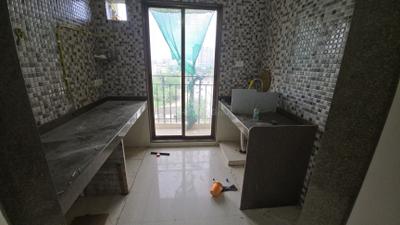 Kitchen Image of 660 Sq.ft 2 BHK Apartment / Flat for rent in Arihant 4 Anaika, Taloja Navi Mumbai for Rs. 13000