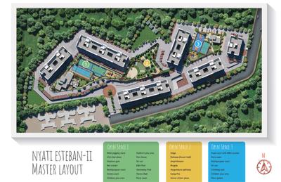 Image of 1590 Sq.ft 3 BHK Apartment / Flat for sale in Nyati Esteban II, Undri, Pune for Rs. 11200000