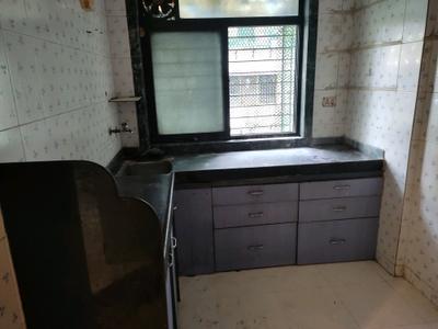 Kitchen Image of 655 Sq.ft 1 BHK Apartment / Flat for sale in Taramani, Airoli Navi Mumbai for Rs. 8700000