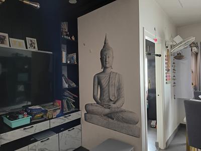 Living Room Image of 1000 Sq.ft 2 BHK Apartment / Flat for sale in SSD Aditya Nest, Narsingi Hyderabad for Rs. 9000000