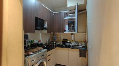 Kitchen Image of 650 Sq.ft 1 BHK Apartment / Flat for rent in Maxblis Grand Wellington, Sector 75 Noida for Rs. 32000