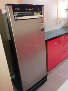 Kitchen Image of 1200 Sq.ft 1 BHK Apartment / Flat for rent in Bakeri Suprabh Studio Apartment, Juhapura Ahmedabad for Rs. 32000