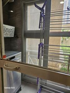 Balcony Image of 760 Sq.ft 2 BHK Apartment / Flat for sale in One Hiranandani Park, Thane West Thane for Rs. 16000000