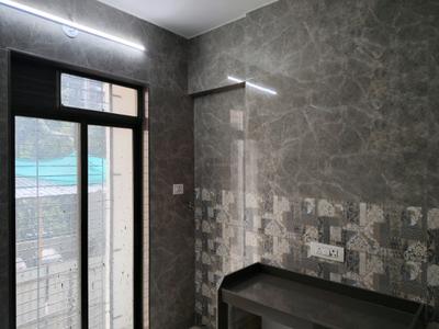 Kitchen Image of 730 Sq.ft 1 BHK Apartment / Flat for rent in Raunak Unnathi Woods Phase 3, Kasarvadavali Thane for Rs. 27999
