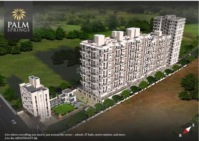 Image of 1119 Sq.ft 2 BHK Apartment / Flat for sale in Aryavedant Palm Springs, Ravet, Pune for Rs. 8500000