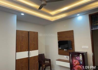 Bedroom Image of 600 Sq.ft 1 RK Studio for rent in Sector 17 Gurgaon for Rs. 21500
