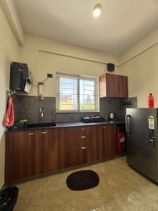 Kitchen Image of 655 Sq.ft 1 BHK Apartment / Flat for rent in BTM Layout Bengaluru for Rs. 33000