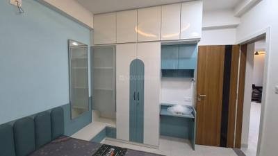 Bedroom Image of 2000 Sq.ft 3 BHK Apartment / Flat for rent in Ratnam Aurum, Vaishno Devi Circle Ahmedabad for Rs. 32000