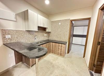 Kitchen Image of 600 Sq.ft 1 BHK Apartment / Flat for rent in Frazer Town Bengaluru for Rs. 30000
