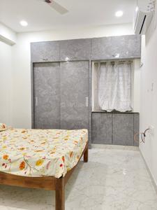 Bedroom Image of 900 Sq.ft 1 BHK Apartment / Flat for rent in Gachibowli Hyderabad for Rs. 28000