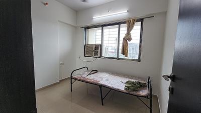 Bedroom Image of 650 Sq.ft 1.5 BHK Apartment / Flat for rent in Mahavir Platinum, Chedda Nagar Mumbai for Rs. 52000