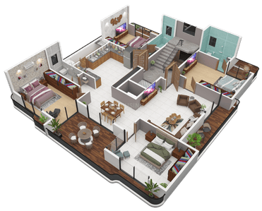 Image of 1230 Sq.ft 2 BHK Apartment / Flat for sale in Somalwada, Nagpur for Rs. 5500000