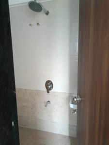 Bathroom Image of 550 Sq.ft 1 RK Apartment / Flat for rent in Vardhaman Moonstone, Tathawade Pune for Rs. 21000
