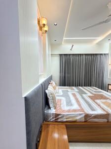 Bedroom Image of 2335 Sq.ft 3 BHK Apartment / Flat for rent in Shivalik Green View, Shantigram Ahmedabad for Rs. 60000