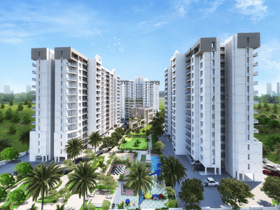 Image of 1120 Sq.ft 2 BHK Apartment / Flat for sale in AUM Miravet District Phase I, Ravet, Pune for Rs. 5500000