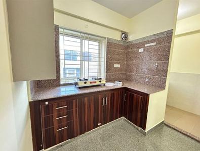 Kitchen Image of 660 Sq.ft 2 BHK Apartment / Flat for rent in Marathahalli Bengaluru for Rs. 60000