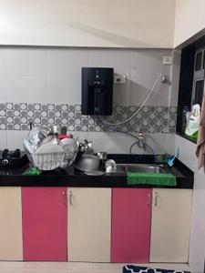 Kitchen Image of 1300 Sq.ft 2 BHK Apartment / Flat for rent in Siddhesh Optimus, Viman Nagar Pune for Rs. 50000