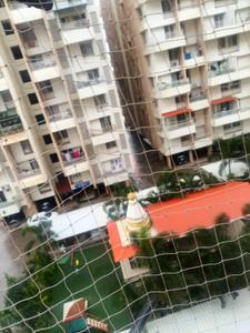 Balcony Image of 1000 Sq.ft 2 BHK Apartment / Flat for rent in Wagholi Pune for Rs. 26500