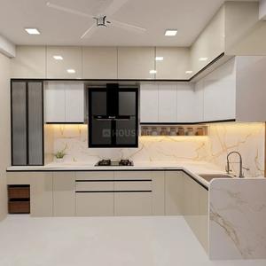 Kitchen Image of 1400 Sq.ft 3 BHK Duplex for sale in Paharia Varanasi for Rs. 6500000