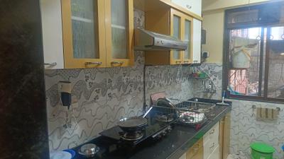 Kitchen Image of 880 Sq.ft 2 BHK Apartment / Flat for rent in Lodha Paradise, Thane West Thane for Rs. 45000