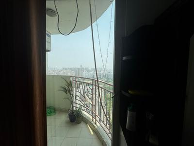 Balcony Image of 1290 Sq.ft 1 BHK Apartment / Flat for rent in Mahagun Moderne, Sector 78 Noida for Rs. 46000