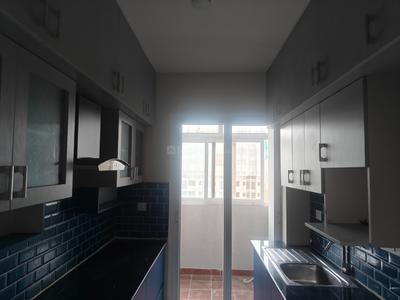 Kitchen Image of 1240 Sq.ft 2.5 BHK Apartment / Flat for rent in UKN The Belvedere Airport District, Navarathna Agrahara Bengaluru for Rs. 30000