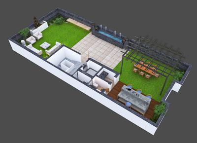 Image of 1850 Sq.ft 3 BHK Builder Floor for sale in Paschim Vihar, New Delhi for Rs. 31000000