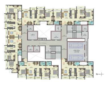 Image of 650 Sq.ft 2 BHK Apartment / Flat for sale in Origin Rock Highland, Kandivali West, Mumbai for Rs. 11500000
