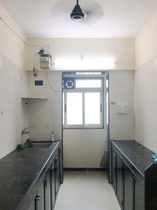 Kitchen Image of 800 Sq.ft 2 BHK Apartment / Flat for rent in Kasarvadavali Thane for Rs. 22000