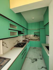 Kitchen Image of 1600 Sq.ft 2 BHK Apartment / Flat for rent in Sushant Golf City Lucknow for Rs. 30000