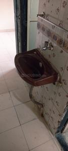 Bathroom Image of 375 Sq.ft 1 RK Studio for rent in Kashish Park Tower, Dharamveer Nagar Thane for Rs. 19000