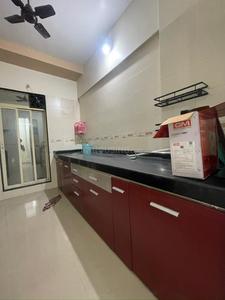 Kitchen Image of 710 Sq.ft 2 BHK Apartment / Flat for rent in Agarwal Doshi Complex, Vasai West Vasai for Rs. 25000