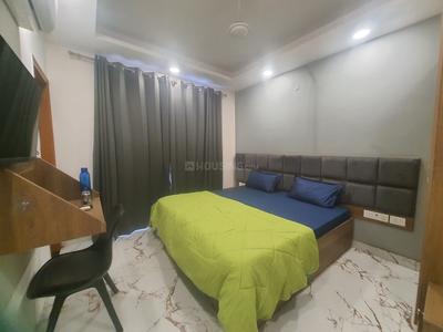 Bedroom Image of 300 Sq.ft 1 RK Builder Floor for rent in Sector 48 Gurgaon for Rs. 19000