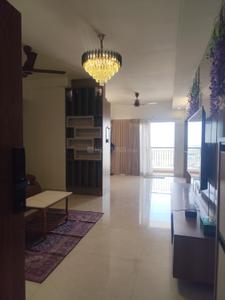 Hall Image of 1600 Sq.ft 3 BHK Apartment / Flat for rent in Advaita Green Acres Apartment, Perungudi Chennai for Rs. 41000