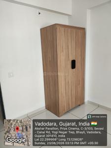 Bedroom Image of 650 Sq.ft 2 BHK Apartment / Flat for rent in Pavilion Heights, Bhayli Vadodara for Rs. 18000