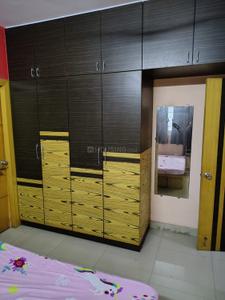 Bedroom Image of 1500 Sq.ft 3 BHK Builder Floor for rent in New Town Kolkata for Rs. 40000