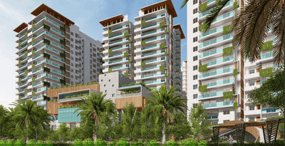 Image of 1785 Sq.ft 3 BHK Apartment / Flat for sale in Ananda The Drizzle by Ananda Homes, Puppalaguda, Hyderabad for Rs. 15200000