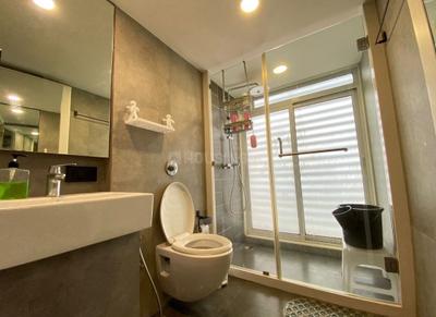 Bathroom Image of 999 Sq.ft 2 BHK Apartment / Flat for rent in Narayan Square, Alfa Society Bharuch for Rs. 13000