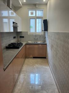 Kitchen Image of 1125 Sq.ft 3 BHK Builder Floor for rent in Naraina New Delhi for Rs. 55000